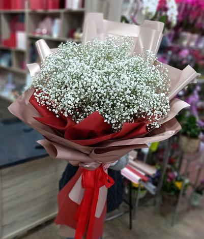 Букет цветов из: Гипсофила в Талой
