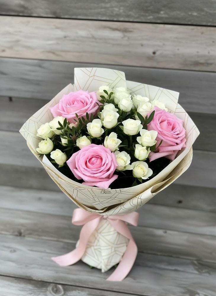 Букет цветов из: Розы в Талой