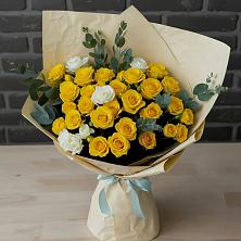 Букет цветов из:  Розы в Талой