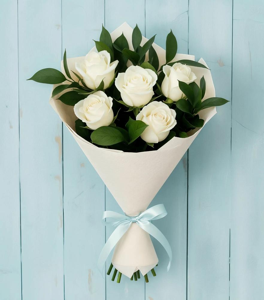 Букет цветов из: Розы в Талой