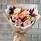 Букет цветов из: Гвоздики, Хризантемы и Розы в Талой