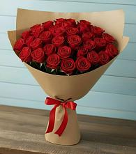 Букет Красные розы Милано в Талой