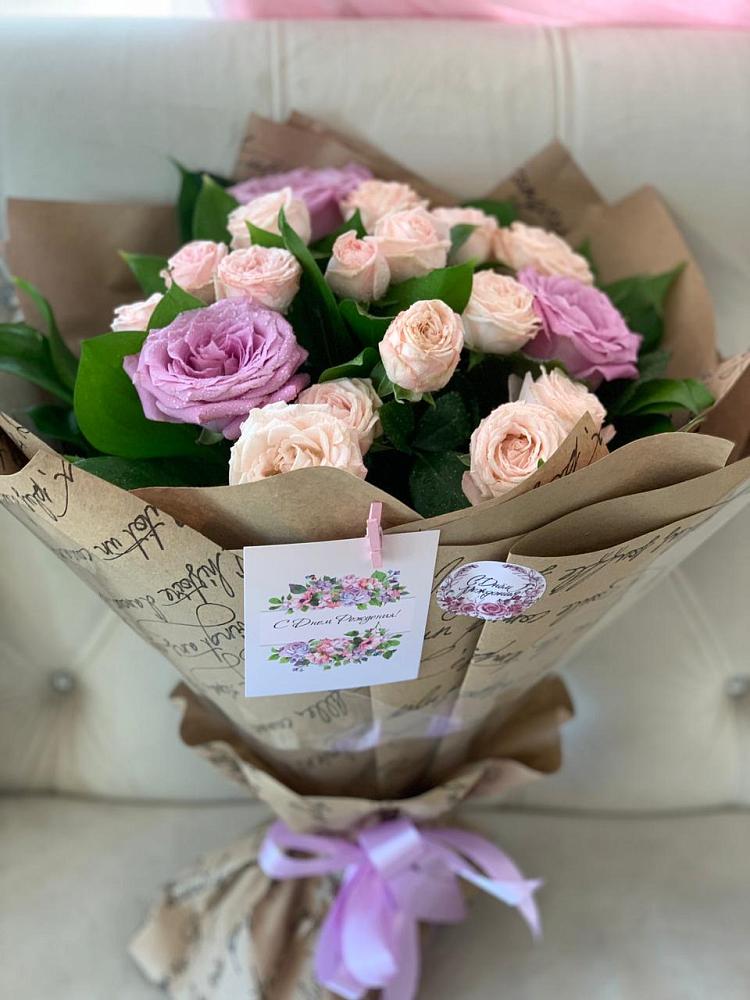 Букет цветов из: Розы в Талой