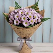Букет цветов из:  Хризантемы в Талой