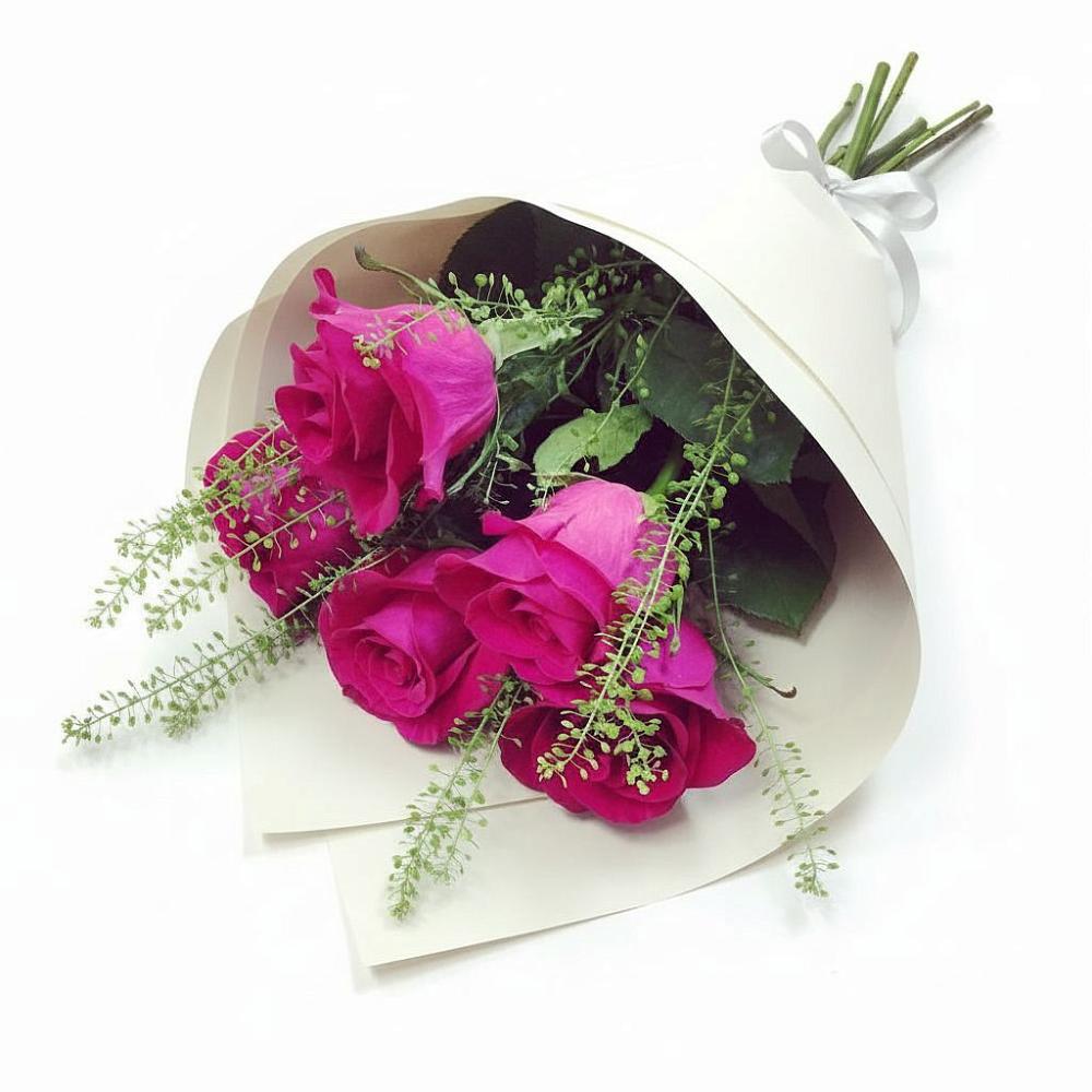 Букет цветов из: Розы в Талой