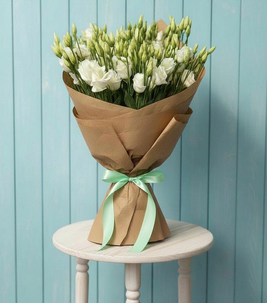 Букет цветов из: Лизиантусы в Талой