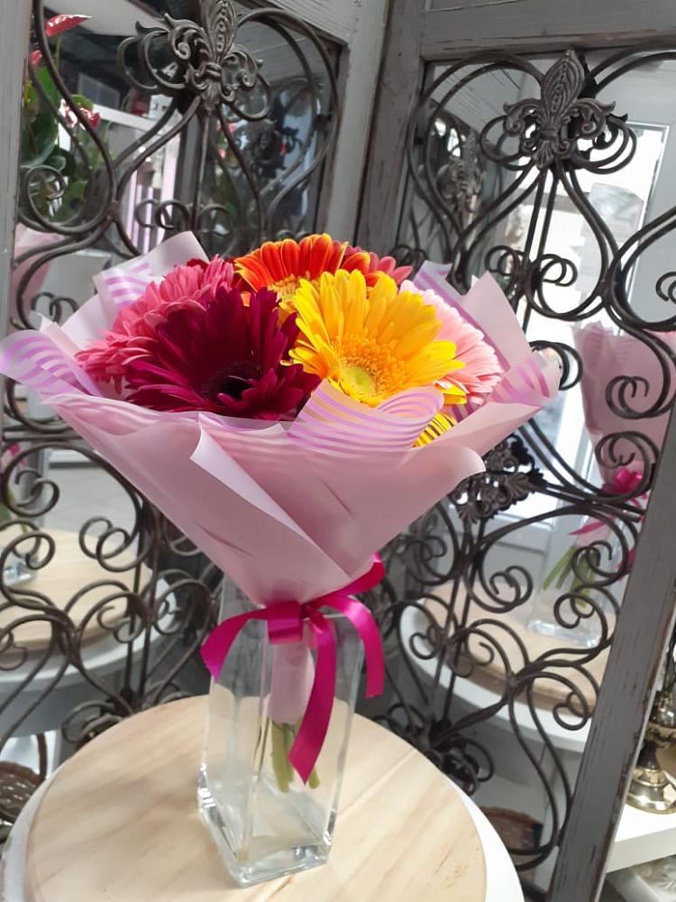 Букет цветов из: Герберы в Талой