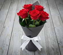 Букет 5 Красных роз Эдлесс Лав #REPLACE_PRED# Талой