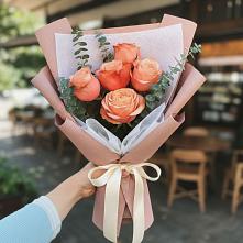 Букет цветов из:  Розы в Талой