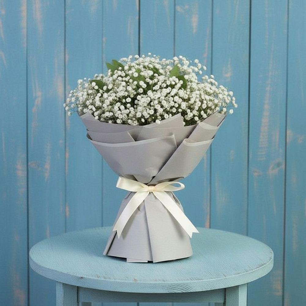 Букет цветов из: Гипсофила в Талой