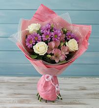 Букет цветов из:  Герберы в Талой