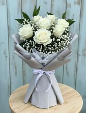 Букет цветов из:  Розы в Талой