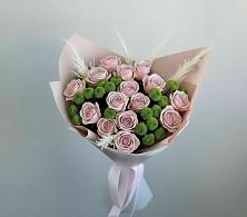 Букет цветов из:  Розы и Хризантемы в Талой
