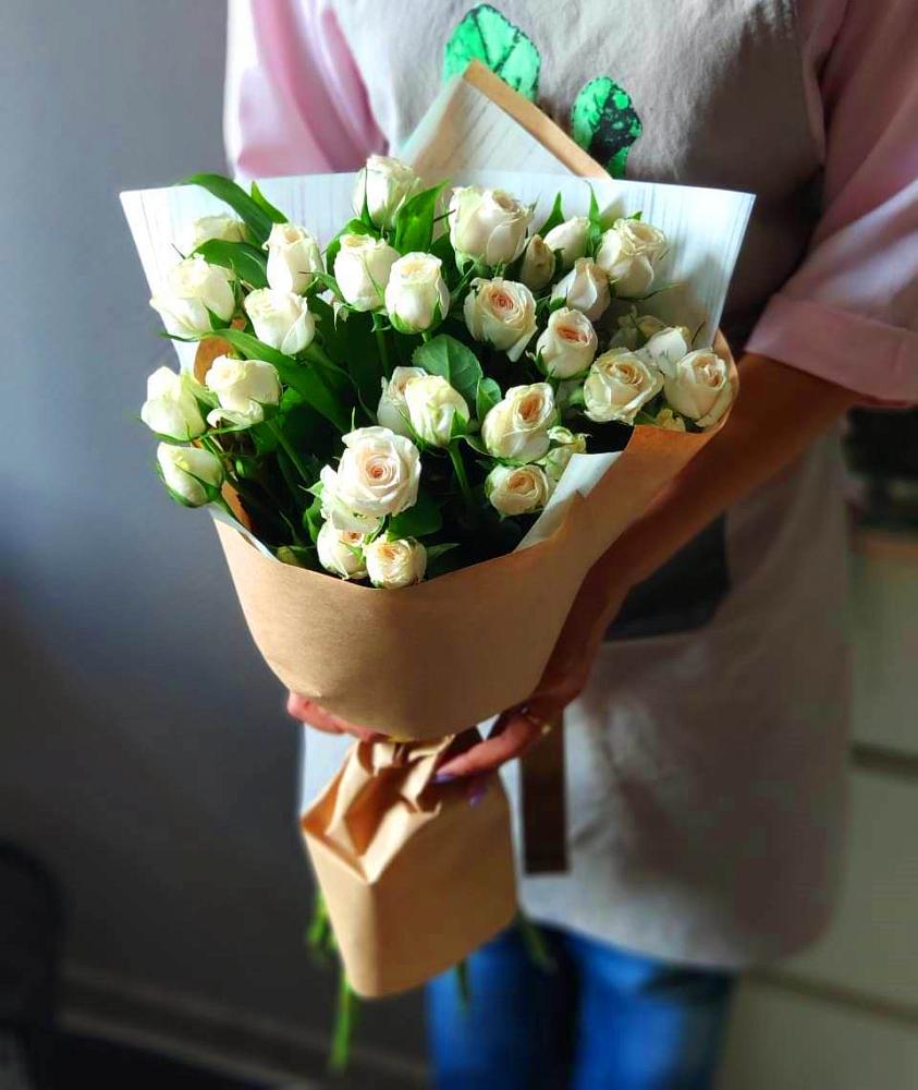 Букет цветов из: Розы в Талой