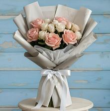 Букет цветов из:  Розы в Талой