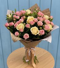 Букет цветов из:  Розы в Талой