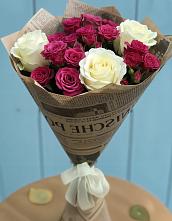 Букет цветов из:  Розы #REPLACE_PRED# Талой