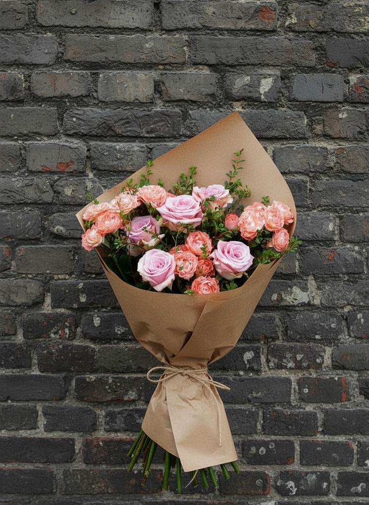 Букет цветов из: Розы в Талой