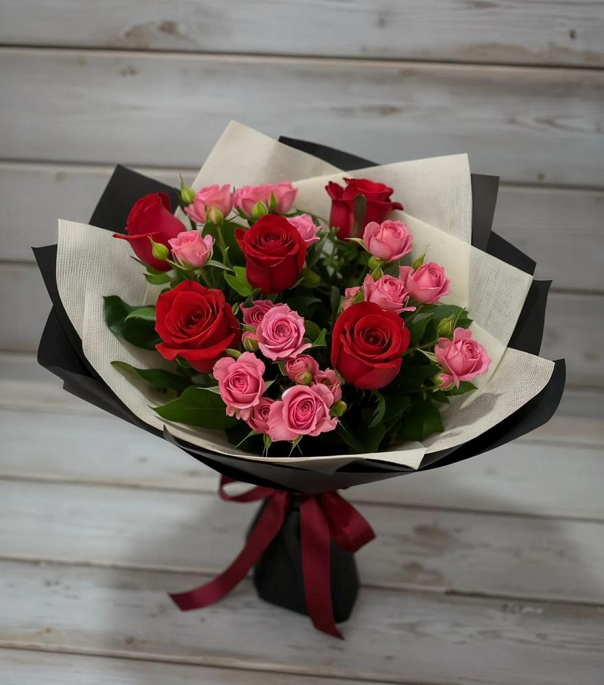 Букет цветов из: Розы в Талой