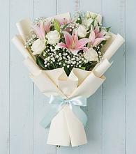 Букет цветов из:  Лилии в Талой
