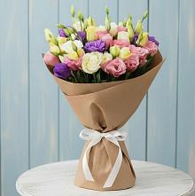 Букет цветов из:  Лизиантусы в Талой